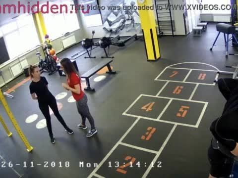 Fito girls in the fitness club hidden camera